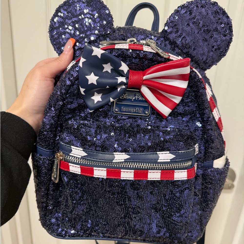 American Flag Disney Loungefly